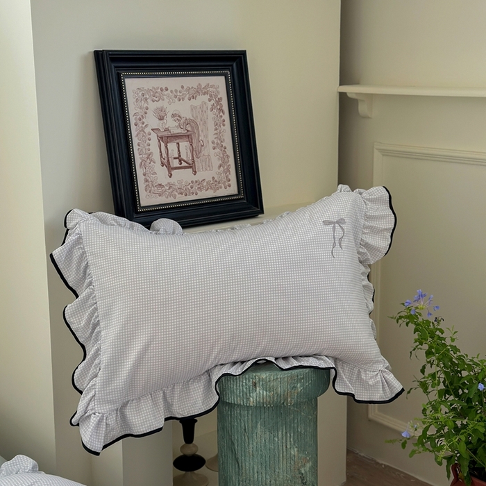 91家纺网 家纺一手货源 找家纺 优悦生活馆 2025新款水洗棉刺绣四件套-可可花园 可可花园-灰