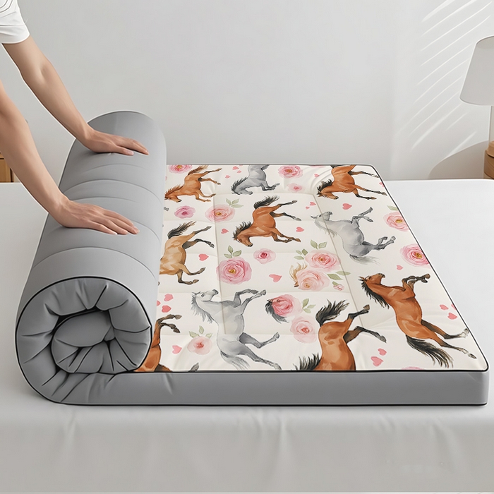 91家纺网 家纺一手货源 找家纺 （总1）余杉2025新款跨境充绒床垫褥子temu希音集采shein亚马逊速卖通第二批