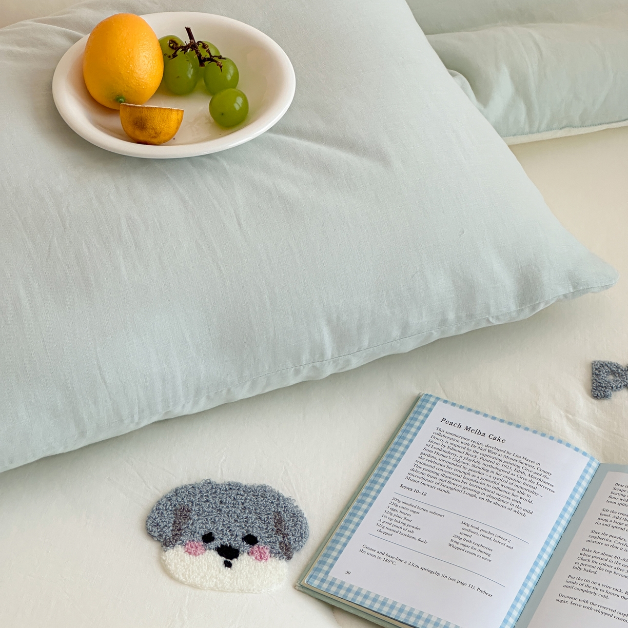 91家纺网 家纺一手货源 找家纺 一加一 2025新款全棉双层皱皱纱毛巾绣抗菌大豆被芯 快乐狗