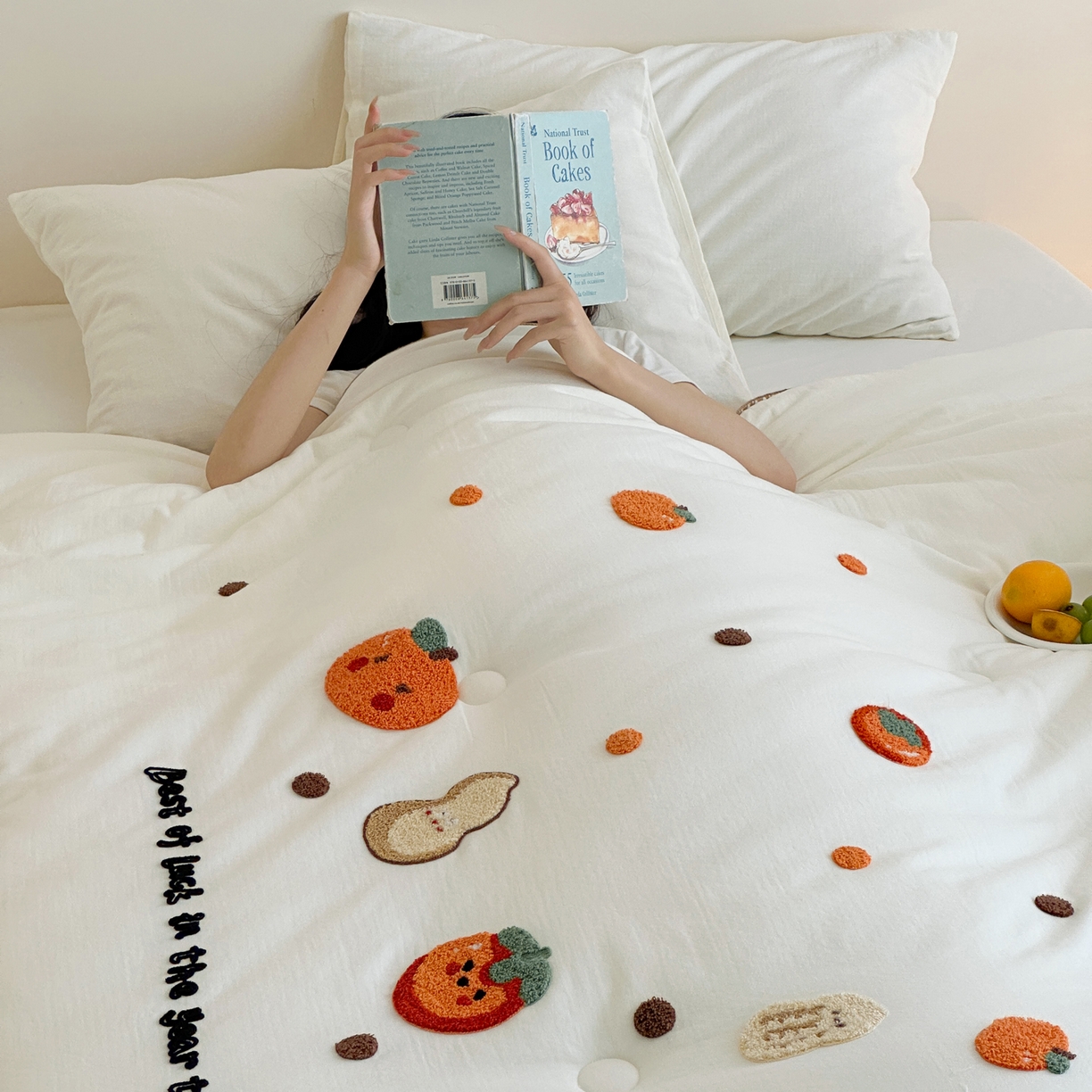 91家纺网 家纺一手货源 找家纺 一加一 2025新款全棉双层皱皱纱毛巾绣抗菌大豆被芯 甜甜小丸子