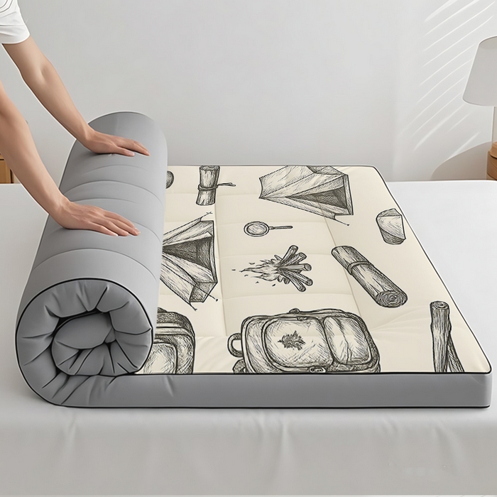 91家纺网 家纺一手货源 找家纺 （总2）余杉2025新款跨境充绒床垫褥子temu希音集采shein亚马逊速卖通第二批