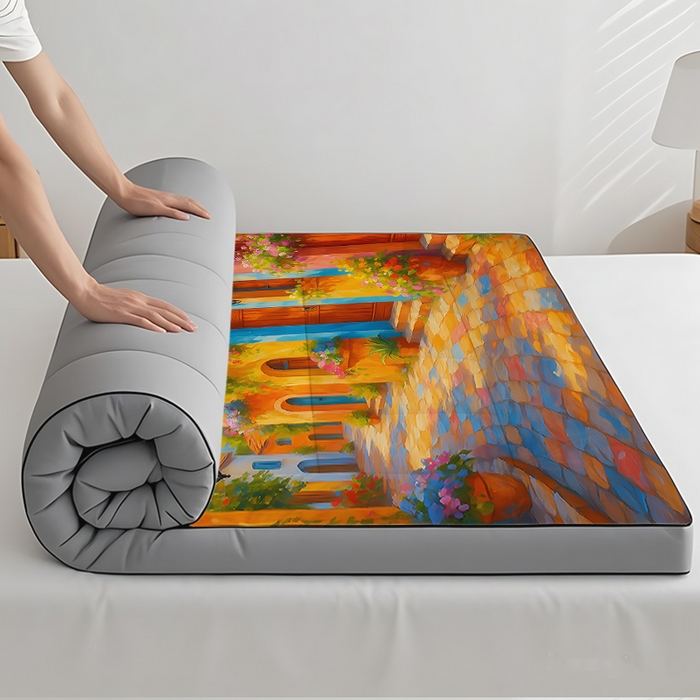 91家纺网 家纺一手货源 找家纺 （总2）余杉2025新款跨境充绒床垫褥子temu希音集采shein亚马逊速卖通第二批