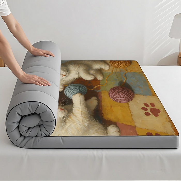 91家纺网 家纺一手货源 找家纺 （总2）余杉2025新款跨境充绒床垫褥子temu希音集采shein亚马逊速卖通第二批