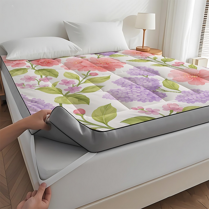 91家纺网 家纺一手货源 找家纺 （总2）余杉2025新款跨境充绒床垫褥子temu希音集采shein亚马逊速卖通第二批