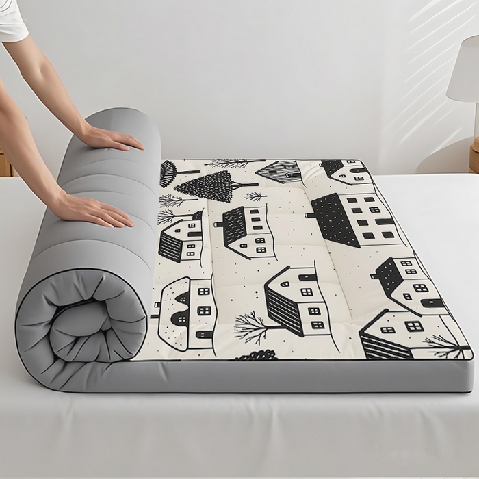 91家纺网 家纺一手货源 找家纺 （总1）余杉2025新款跨境充绒床垫褥子temu希音集采shein亚马逊速卖通第一批