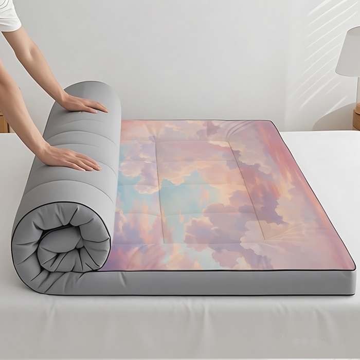 91家纺网 家纺一手货源 找家纺 （总1）余杉2025新款跨境充绒床垫褥子temu希音集采shein亚马逊速卖通第一批