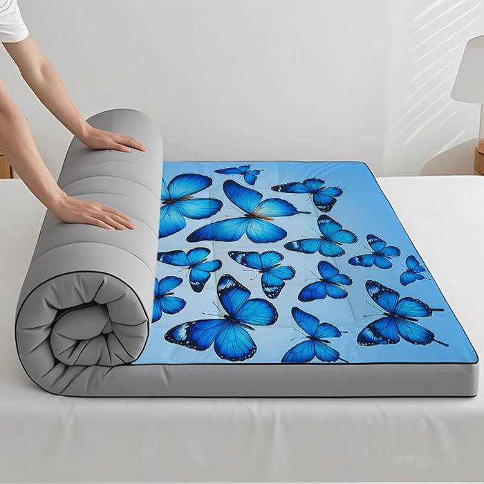 91家纺网 家纺一手货源 找家纺 （总1）余杉2025新款跨境充绒床垫褥子temu希音集采shein亚马逊速卖通第一批