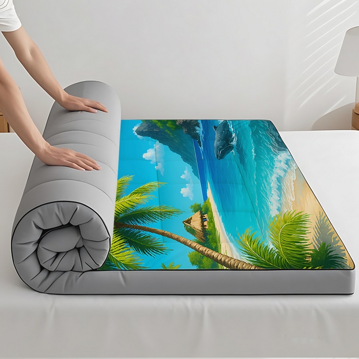 91家纺网 家纺一手货源 找家纺 （总1）余杉2025新款跨境充绒床垫褥子temu希音集采shein亚马逊速卖通第一批