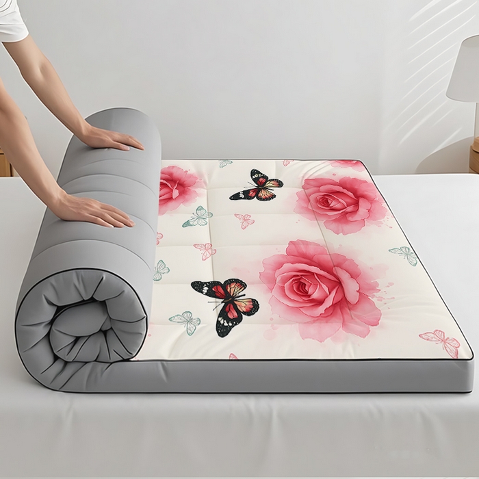 91家纺网 家纺一手货源 找家纺 （总1）余杉2025新款跨境充绒床垫褥子temu希音集采shein亚马逊速卖通第一批