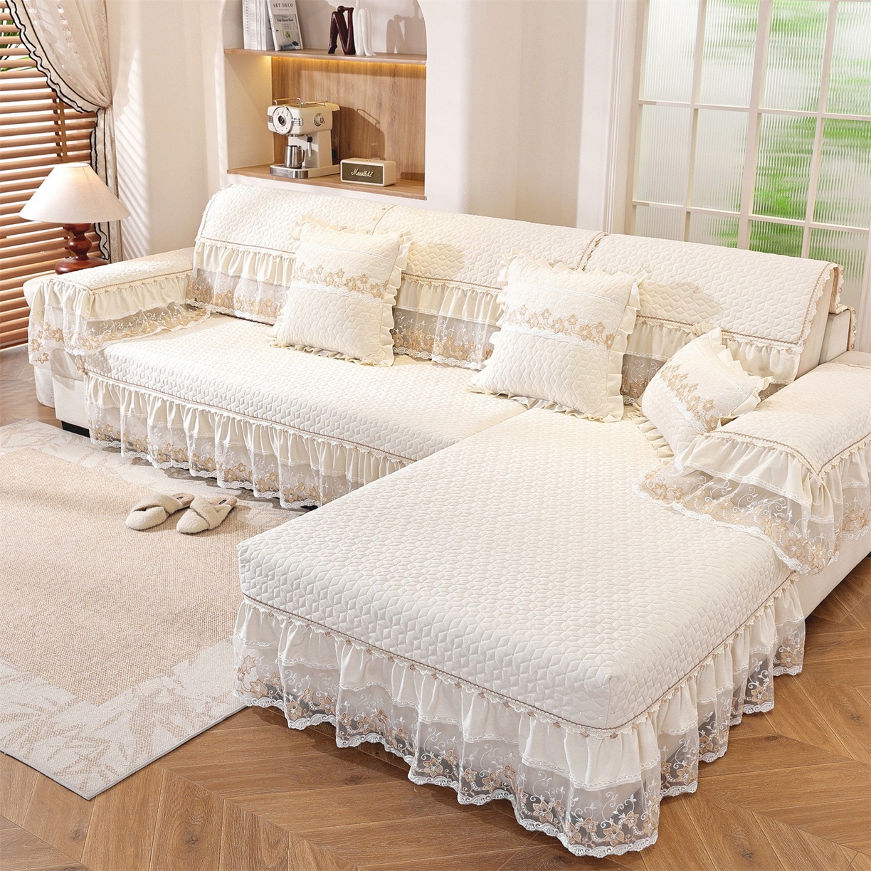 91家纺网 家纺一手货源 找家纺 （总）共鸣沙发垫 2025新款羊毛尼沙发垫