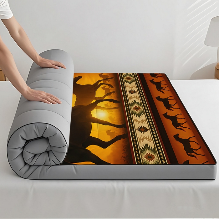 91家纺网 家纺一手货源 找家纺 （总2）余杉2025新款跨境充绒床垫褥子temu希音集采shein亚马逊速卖通第一批