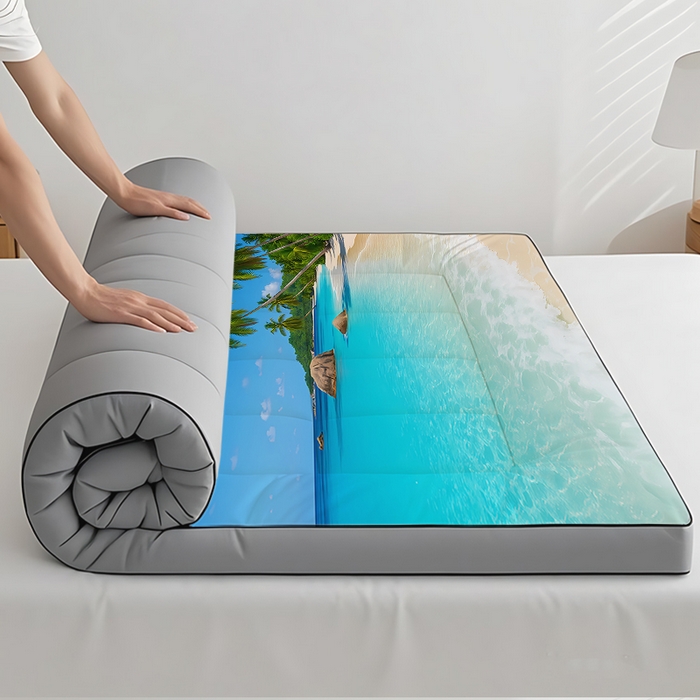 91家纺网 家纺一手货源 找家纺 （总2）余杉2025新款跨境充绒床垫褥子temu希音集采shein亚马逊速卖通第一批