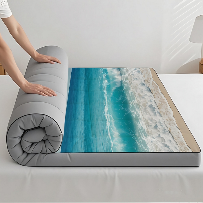 91家纺网 家纺一手货源 找家纺 （总2）余杉2025新款跨境充绒床垫褥子temu希音集采shein亚马逊速卖通第一批