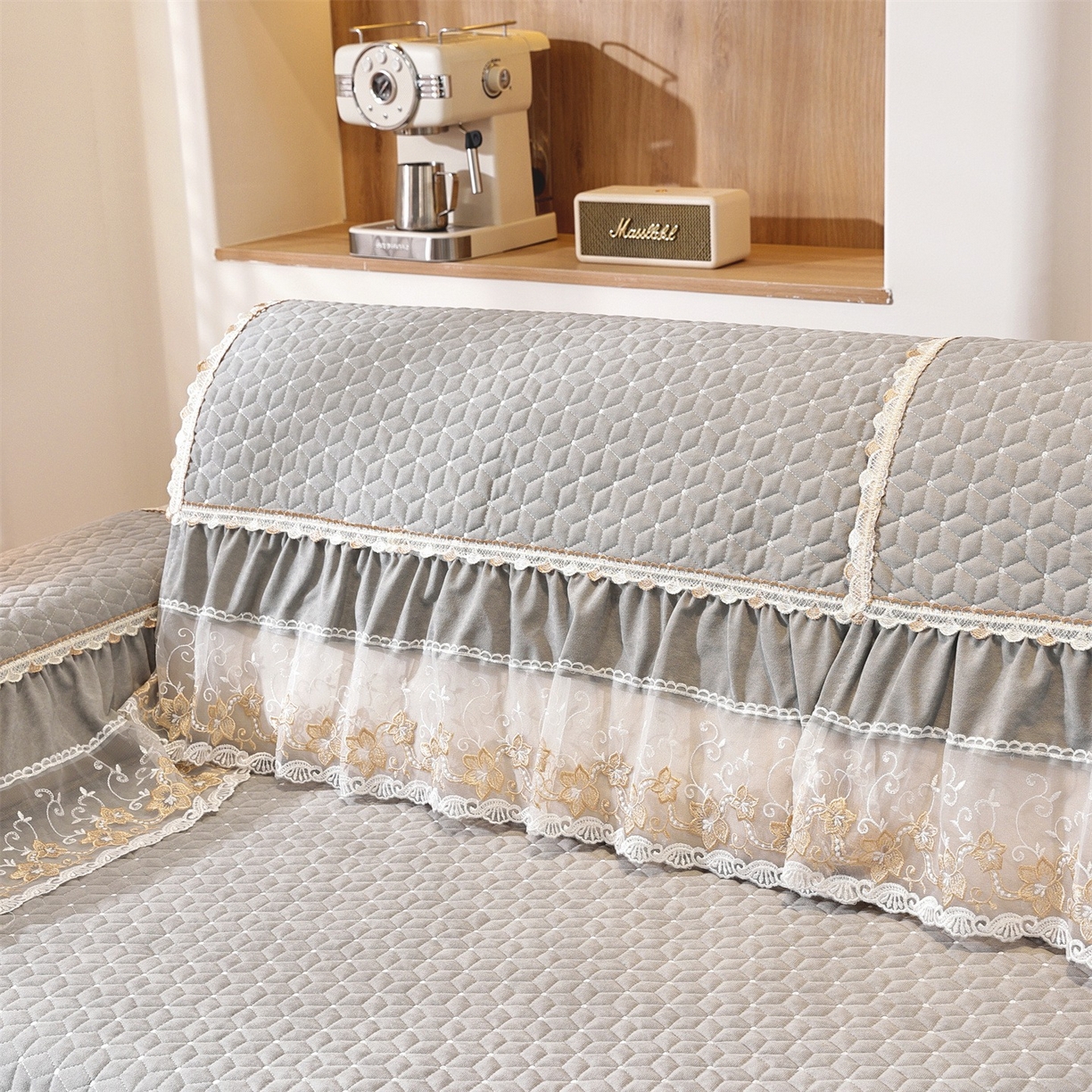 91家纺网 家纺一手货源 找家纺 （总）共鸣沙发垫 2025新款羊毛尼沙发垫