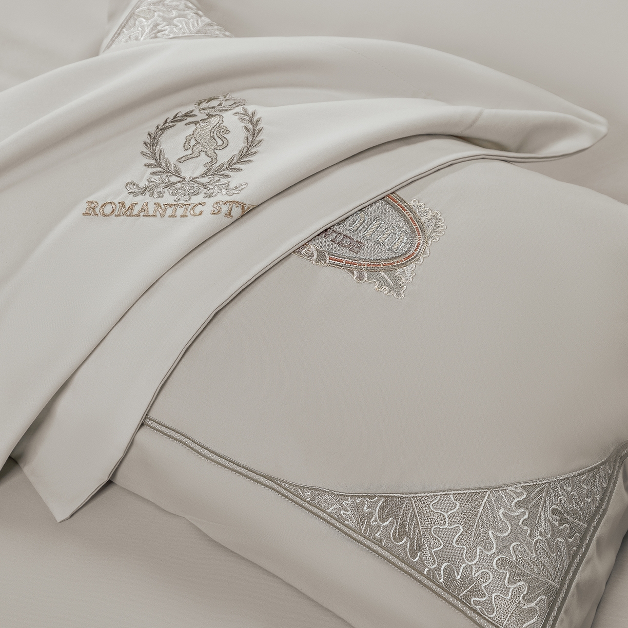 91家纺网 家纺一手货源 找家纺 高大尚婚庆馆 2025新款长绒棉磨毛四件套-贝罗 贝罗-香槟金