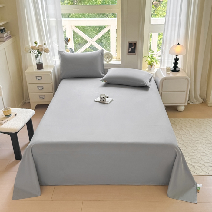 91家纺网 家纺一手货源 找家纺 （总）凡客家居 2025新款全棉纯色简约单品床单系列