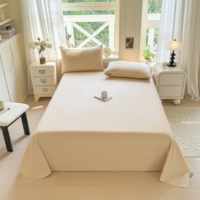 91家纺网 家纺一手货源 找家纺 （总）凡客家居 2025新款全棉纯色简约单品床单系列