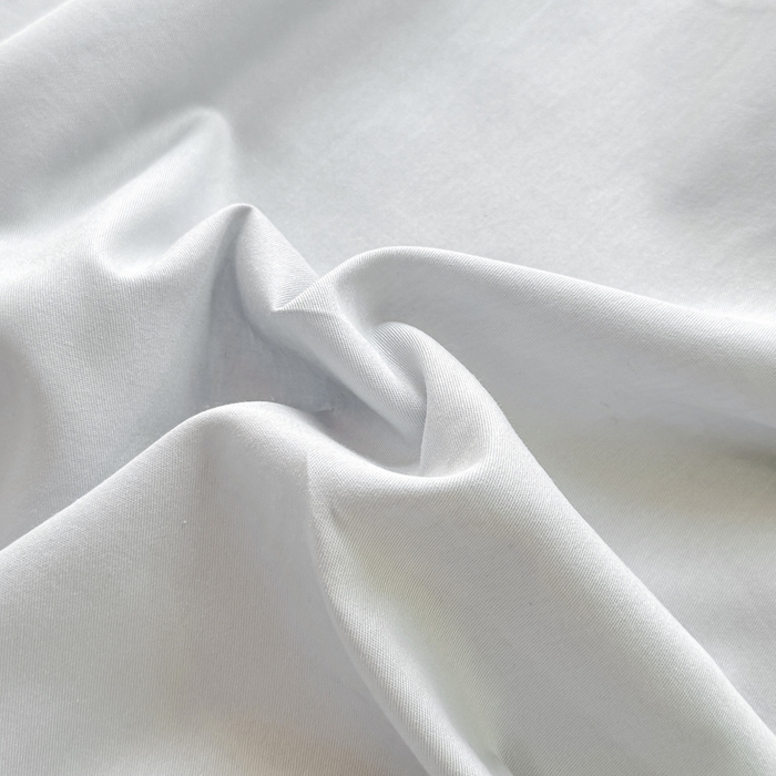 91家纺网 家纺一手货源 找家纺 凡客家居 2025新款全棉纯色简约单品床单系列 冰川灰