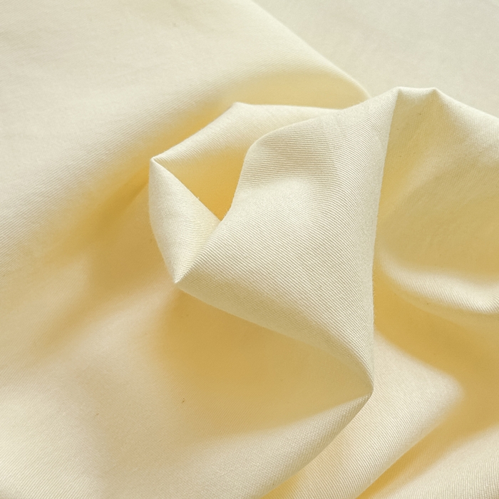 91家纺网 家纺一手货源 找家纺 凡客家居 2025新款全棉纯色简约单品床单系列 茉莉黄