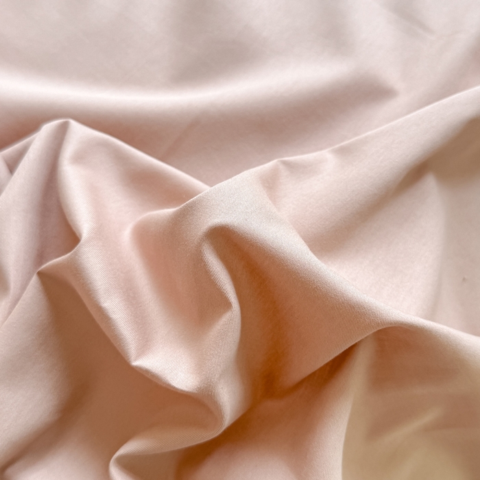 91家纺网 家纺一手货源 找家纺 凡客家居 2025新款全棉纯色简约单品床单系列 豆沙粉