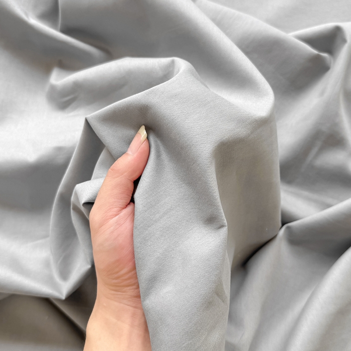 91家纺网 家纺一手货源 找家纺 凡客家居 2025新款全棉纯色简约单品床单系列 雅灰