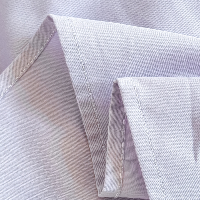 91家纺网 家纺一手货源 找家纺 凡客家居 2025新款全棉纯色简约单品床单系列 丁香紫