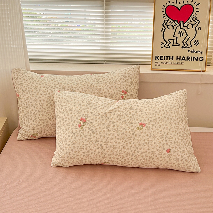 91家纺网 家纺一手货源 找家纺 （总）仟网汇 2025新款古法水洗棉小布袋四件套