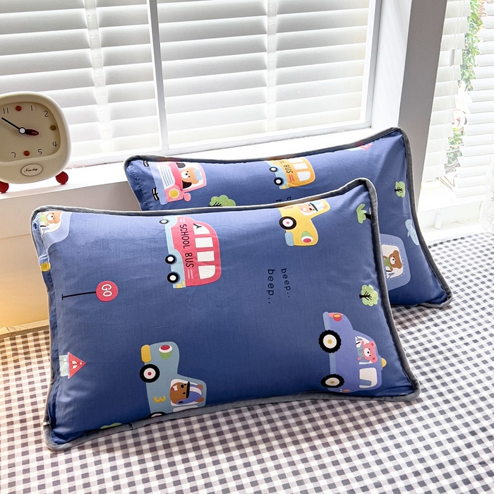 91家纺网 家纺一手货源 找家纺 （总）琪琪阁家纺 2025新款A类全棉纯棉加牛奶绒包边款单被套四件套