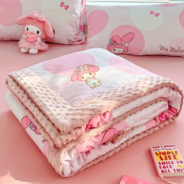 91家纺网 家纺一手货源 找家纺 （总）一加一 2025新款全棉豆豆被