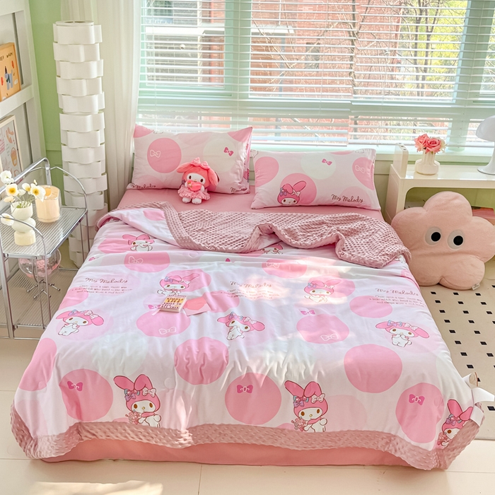 91家纺网 家纺一手货源 找家纺 （总）一加一 2025新款全棉豆豆被