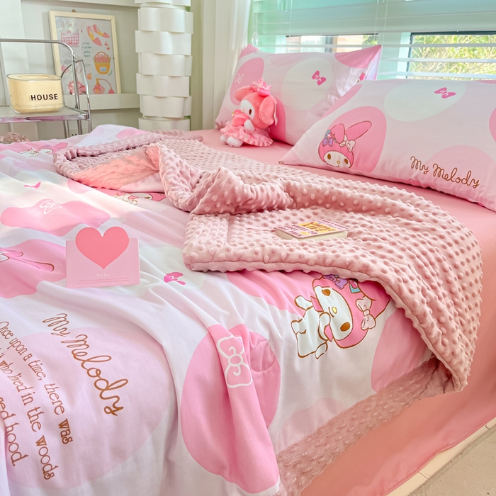 91家纺网 家纺一手货源 找家纺 （总）一加一 2025新款全棉豆豆被