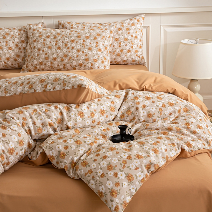 91家纺网 家纺一手货源 找家纺 （总）绫韵家纺 2025秋冬新款印花全棉磨毛冬季加厚纯棉磨毛三件套四件套系列