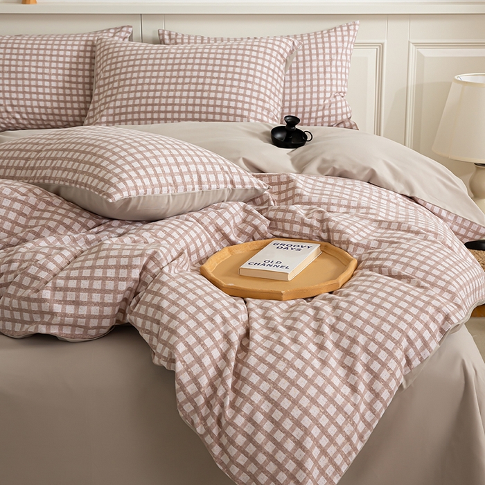 91家纺网 家纺一手货源 找家纺 （总）绫韵家纺 2025秋冬新款印花全棉磨毛冬季加厚纯棉磨毛三件套四件套系列