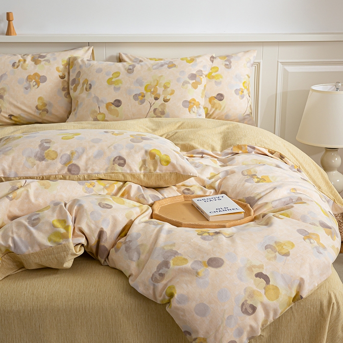 91家纺网 家纺一手货源 找家纺 （总）绫韵家纺 2025秋冬新款印花全棉磨毛冬季加厚纯棉磨毛三件套四件套系列