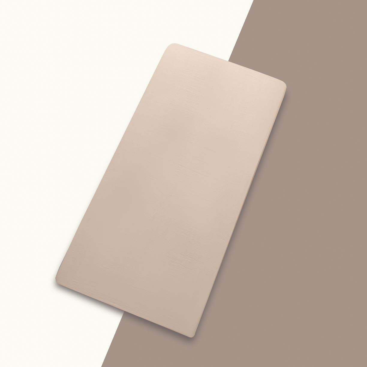 91家纺网 家纺一手货源 找家纺 晨晨家纺 2025新款全棉水洗棉床笠 卡其