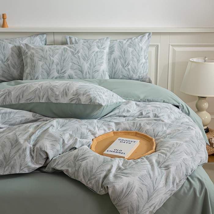 91家纺网 家纺一手货源 找家纺 （总）绫韵家纺 2025秋冬新款印花全棉磨毛冬季加厚纯棉磨毛三件套四件套系列