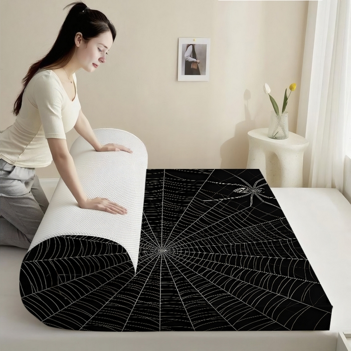 91家纺网 家纺一手货源 找家纺 （总1）余杉2025新款跨境海绵床垫可拆洗记忆棉褥子temu希音集采shein亚马逊速卖通第一批