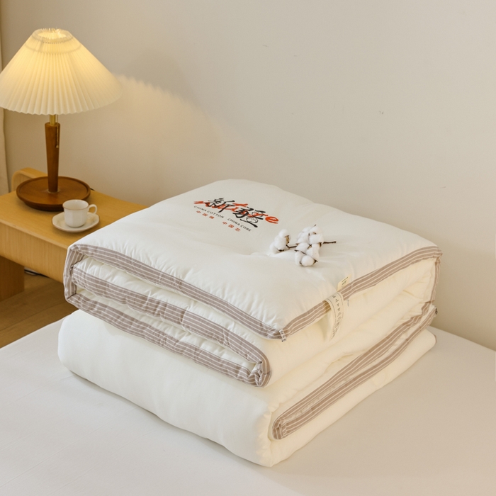 91家纺网 家纺一手货源 找家纺 （总）雯雨家纺 2025新款100%水洗棉棉花冬被