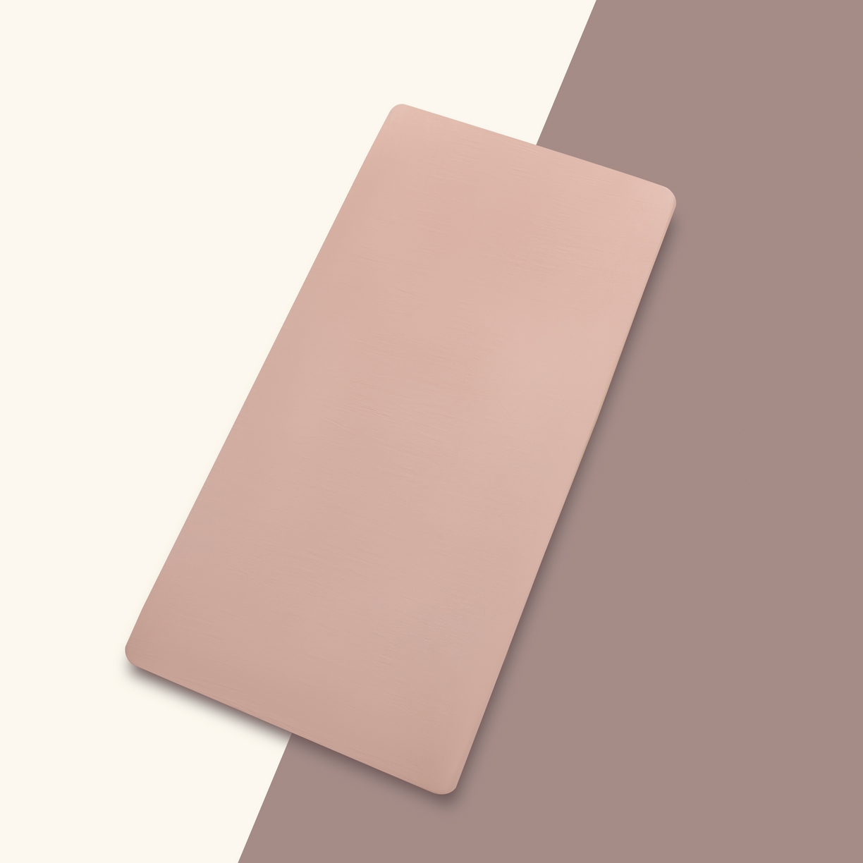 91家纺网 家纺一手货源 找家纺 晨晨家纺 2025新款全棉水洗棉床笠 藕粉色