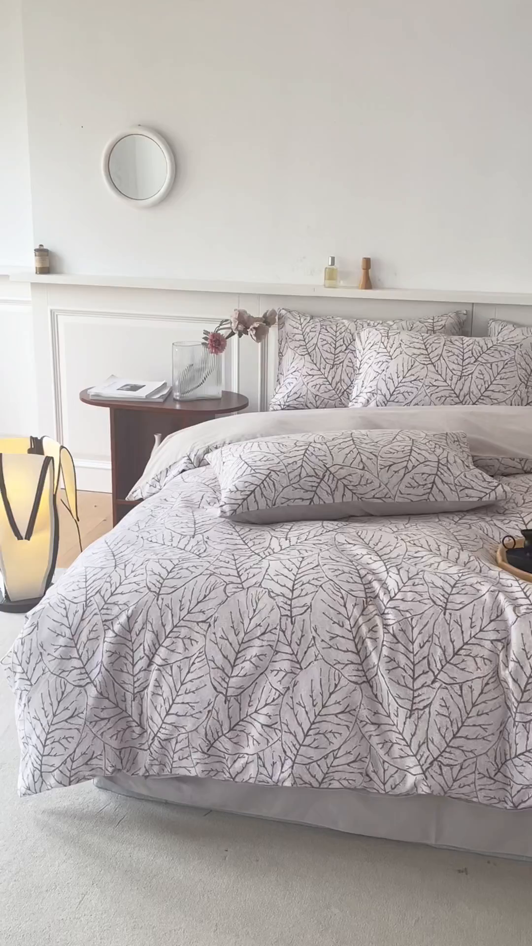 91家纺网 家纺一手货源 找家纺 绫韵家纺 2025秋冬新款印花全棉磨毛冬季加厚纯棉磨毛三件套四件套系列 晨梦