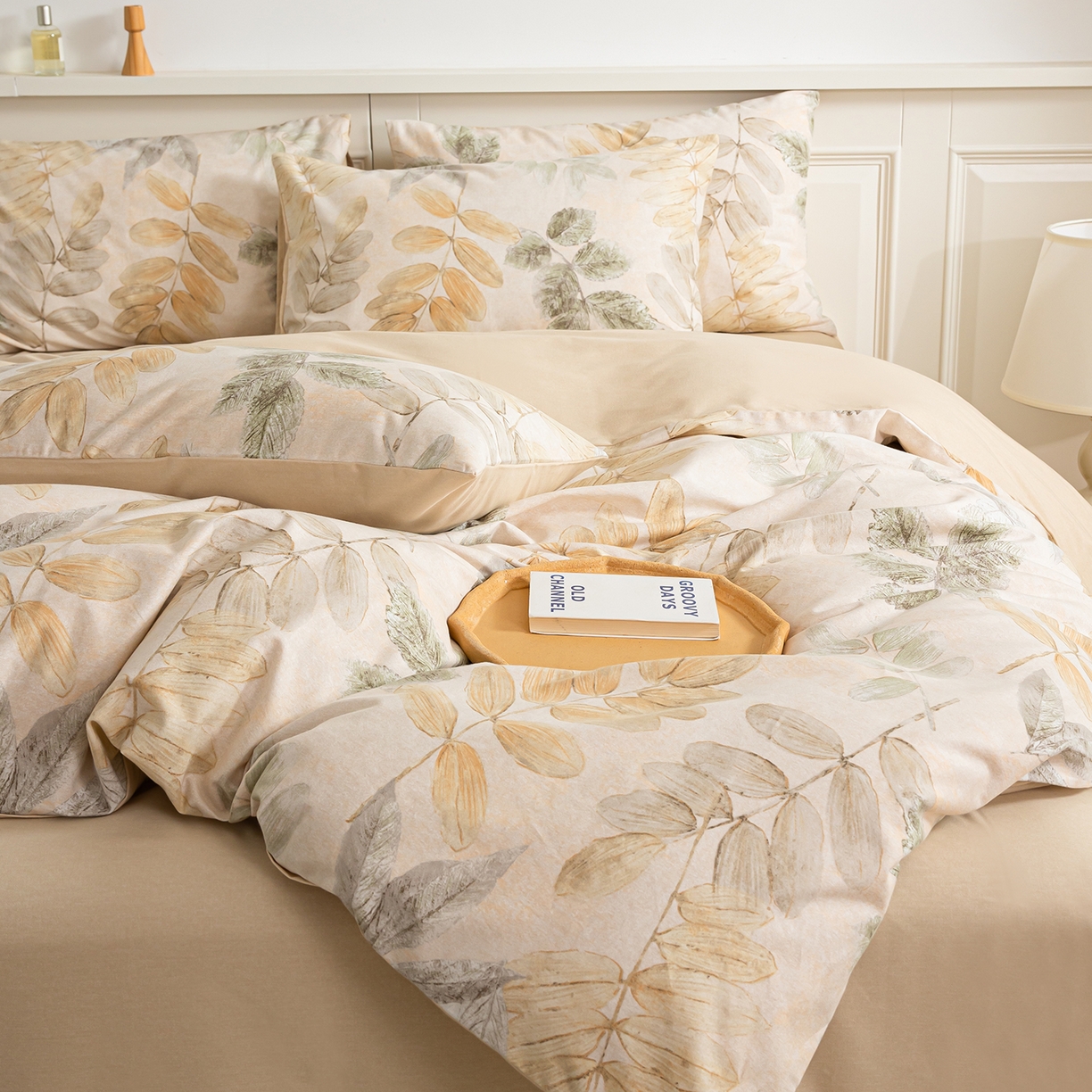 91家纺网 家纺一手货源 找家纺 绫韵家纺 2025秋冬新款印花全棉磨毛冬季加厚纯棉磨毛三件套四件套系列 春派