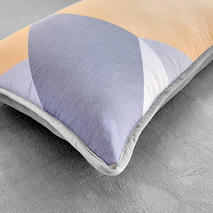 91家纺网 家纺一手货源 找家纺 琪琪阁家纺 2025新款A类全棉纯棉加牛奶绒包边款单被套四件套 布兰卡