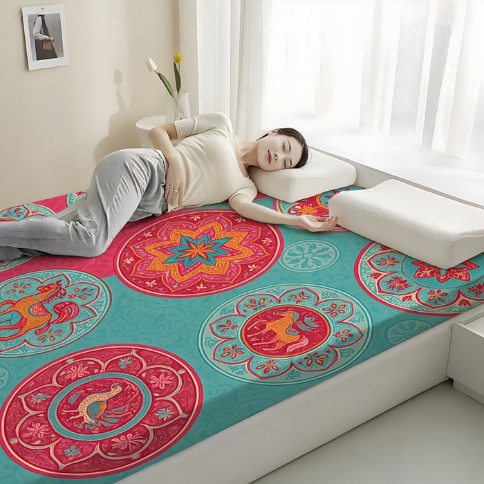 91家纺网 家纺一手货源 找家纺 （总1）余杉2025新款跨境海绵床垫可拆洗记忆棉褥子temu希音集采shein亚马逊速卖通第二批