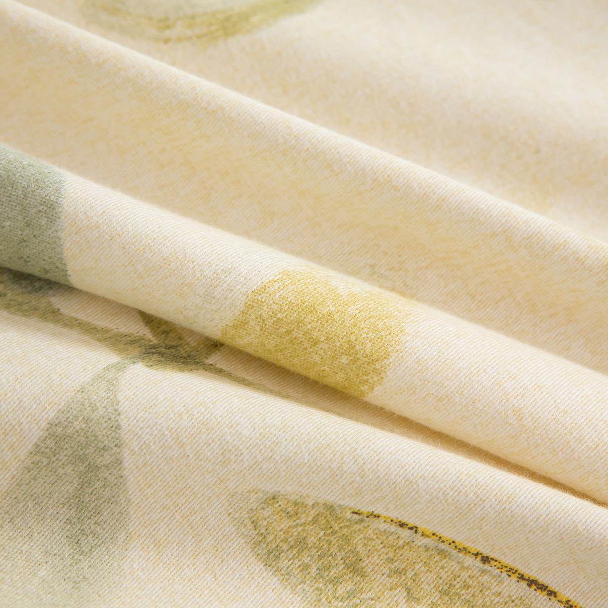 91家纺网 家纺一手货源 找家纺 绫韵家纺 2025秋冬新款印花全棉磨毛冬季加厚纯棉磨毛三件套四件套系列 乐莹-米