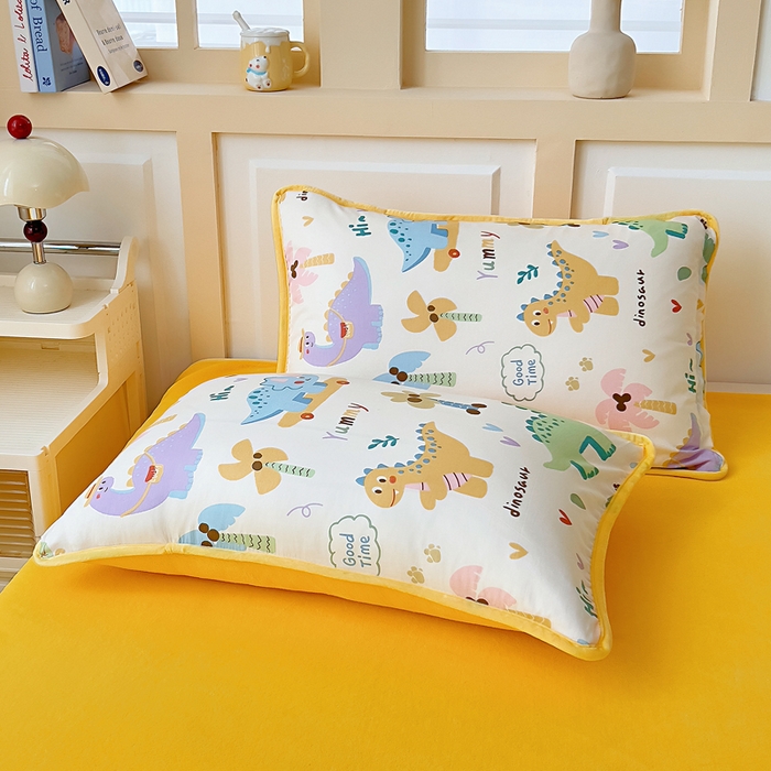 91家纺网 家纺一手货源 找家纺 琪琪阁家纺 2025新款A类全棉纯棉加牛奶绒包边款单被套四件套 奇妙之旅