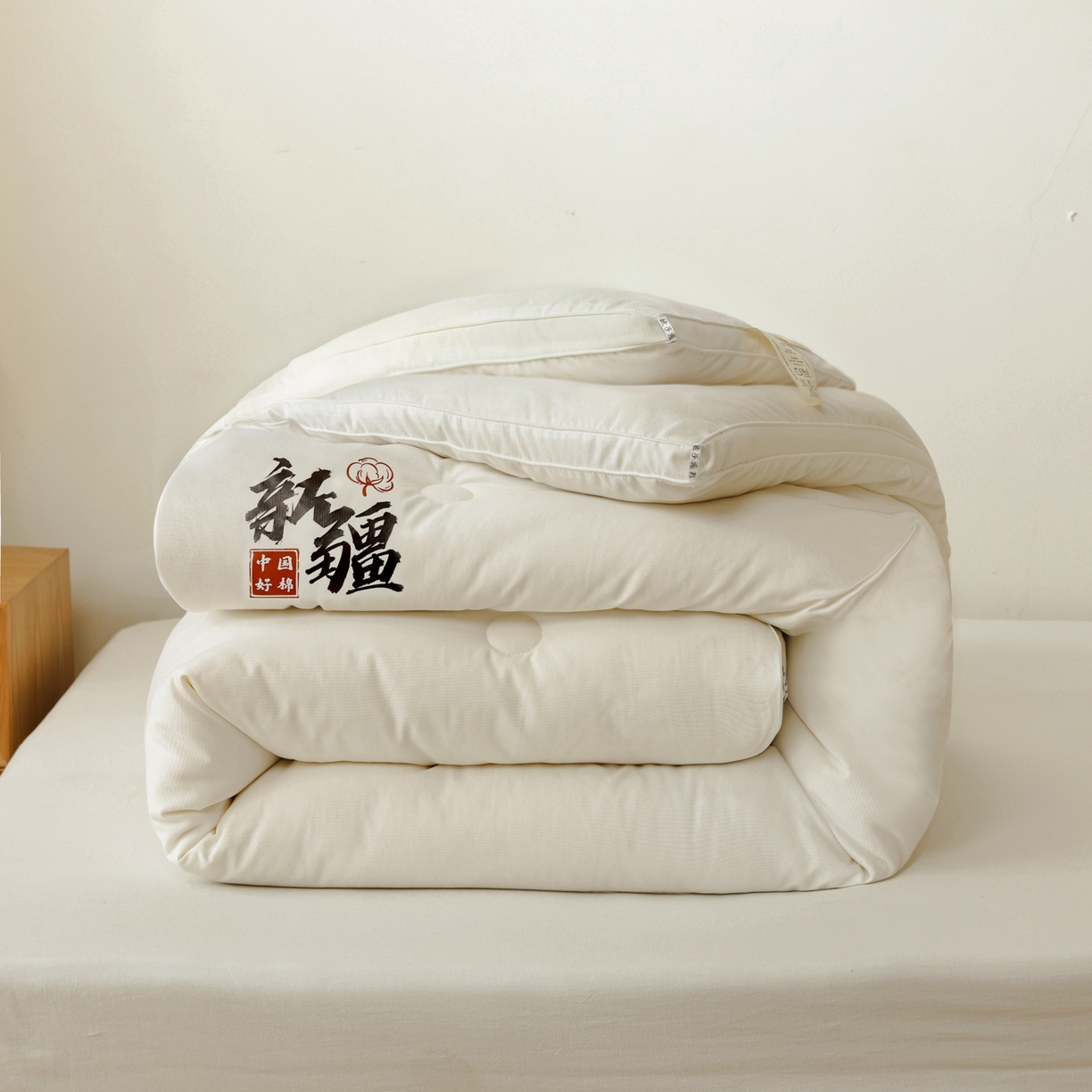 91家纺网 家纺一手货源 找家纺 （总）雯雨家纺 2025新款100%双边立体麻绳棉花冬被被子被芯