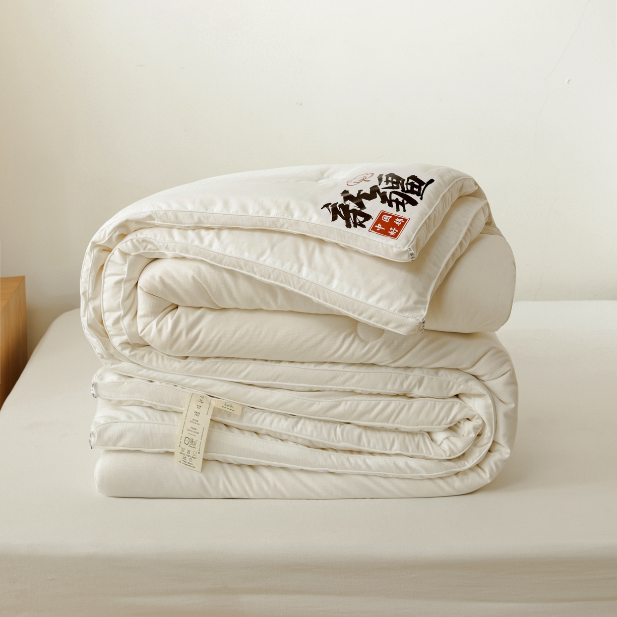 91家纺网 家纺一手货源 找家纺 （总）雯雨家纺 2025新款100%双边立体麻绳棉花冬被被子被芯