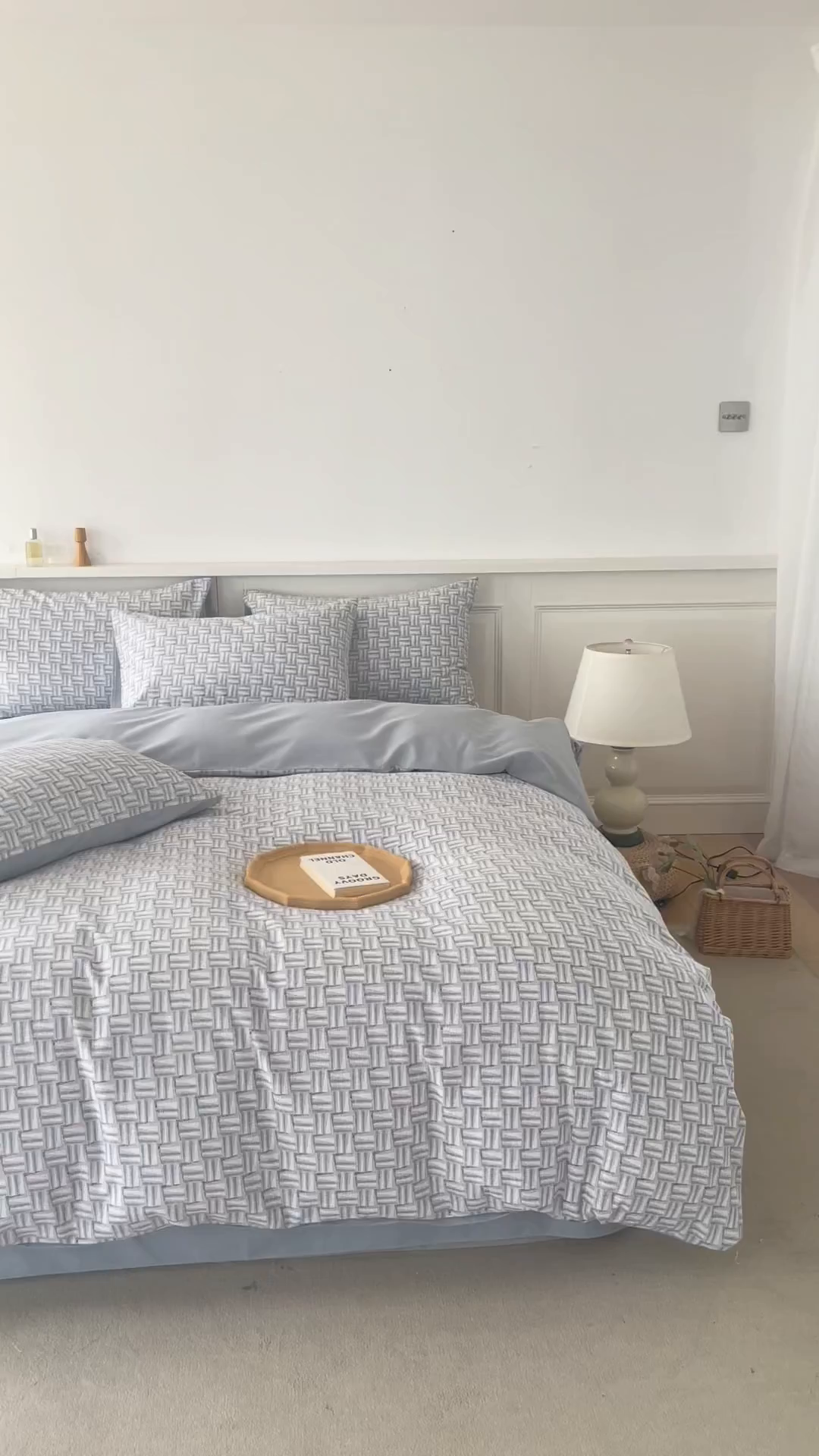 91家纺网 家纺一手货源 找家纺 绫韵家纺 2025秋冬新款印花全棉磨毛冬季加厚纯棉磨毛三件套四件套系列 洛林