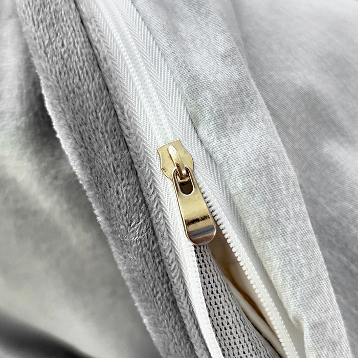 91家纺网 家纺一手货源 找家纺 琪琪阁家纺 2025新款A类全棉纯棉加牛奶绒包边款单被套四件套 悦享生活