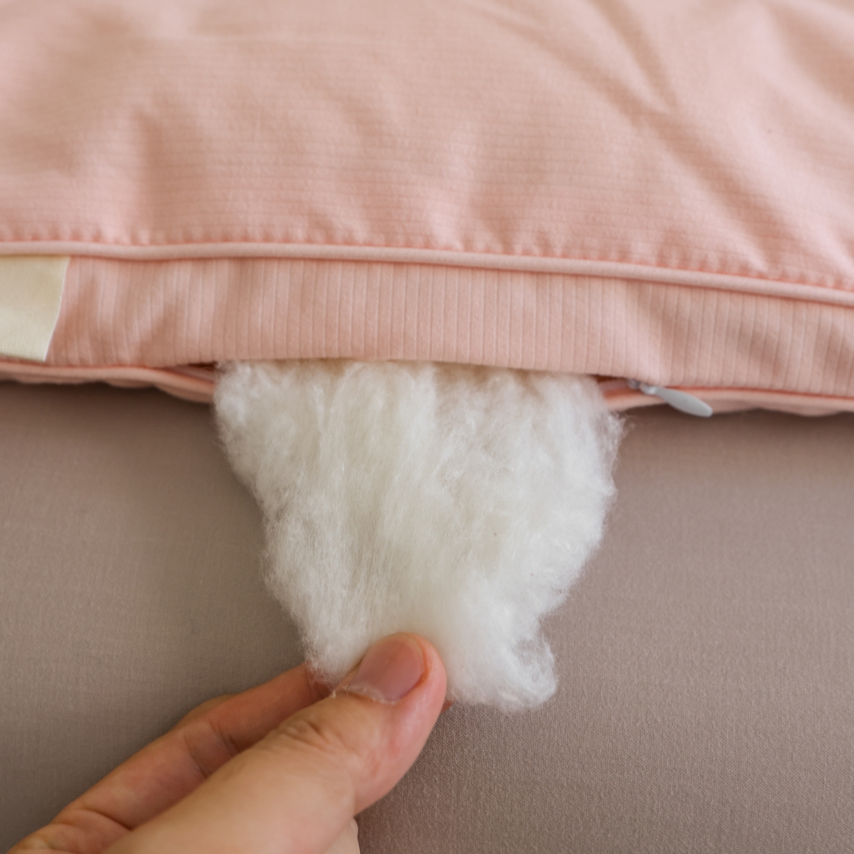 91家纺网 家纺一手货源 找家纺 雯雨家纺 2025新款100%双边立体麻绳棉花冬被被子被芯 双边立体棉花被-粉色